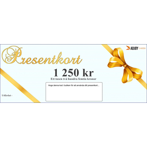 Presentkort 1250 kr