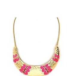 Rea - Flow Gold/Pink Necklace