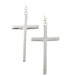 Örhängen - Cross Fade Silver Earring