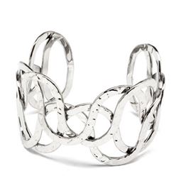 Armband - Cuff Link Silver Bracelet