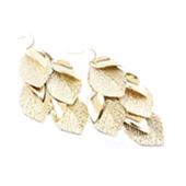 Rea - Örhänge Shim Gold