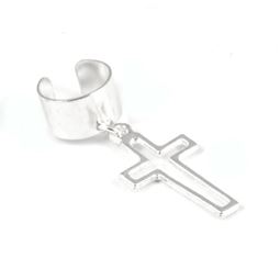 Rea - Ear cuff Cross Hole