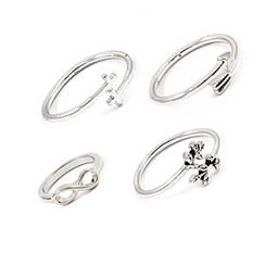 Ringar - Arrow Cross Infinity Ring Set