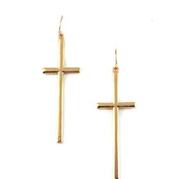 Örhängen - Cross Spot Earring Gold