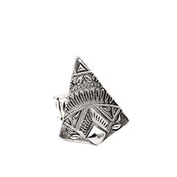 Ringar - Aztek Three Silver Ring