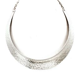 Halsband - Glaze Collar Silver Necklace