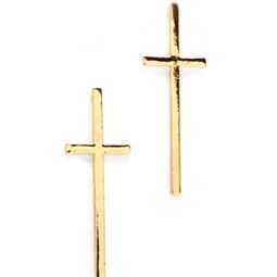 Örhängen - Golden Cross Stud Earring Gold