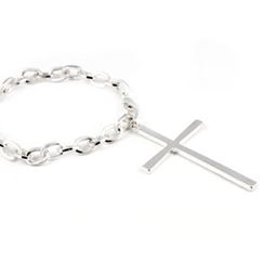 Armband - Livid Cross Silver Bracelet