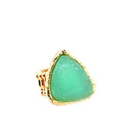 Ringar - Goldy Black Trend Ring