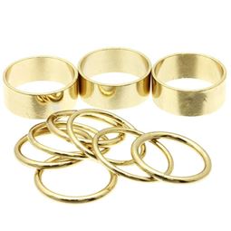 Ringar - Grand Mix Ten Rings Gold