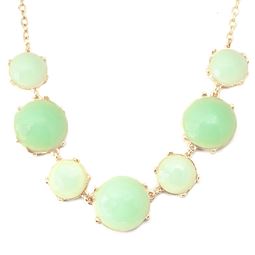 Halsband - Mint Stone Gold Necklace